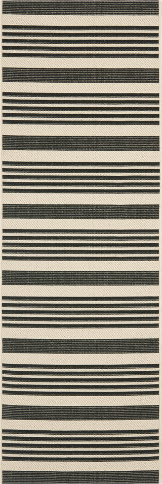 Safavieh Courtyard CY6062 Black/Bone Area Rug 