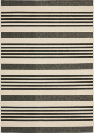 Safavieh Courtyard CY6062 Black/Bone Area Rug 