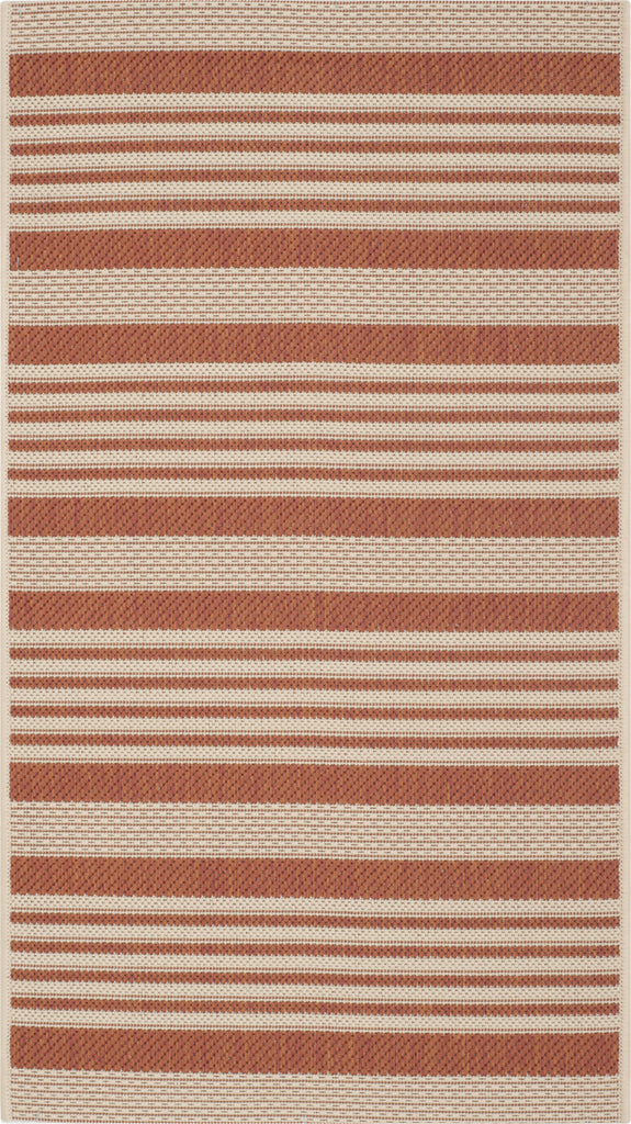 Safavieh Courtyard CY6062 Terracotta/Beige Area Rug main image