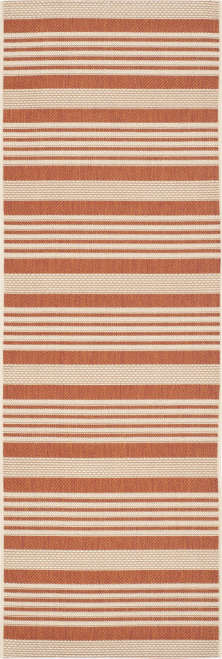 Safavieh Courtyard CY6062 Terracotta/Beige Area Rug 