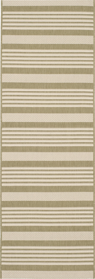 Safavieh Courtyard CY6062 Green/Beige Area Rug 