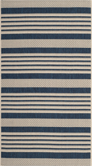 Safavieh Courtyard CY6062 Navy/Beige Area Rug main image