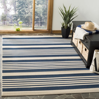 Safavieh Courtyard CY6062 Navy/Beige Area Rug 