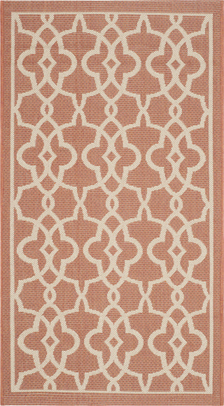 Safavieh Courtyard CY6071 Terracotta/Beige Area Rug main image