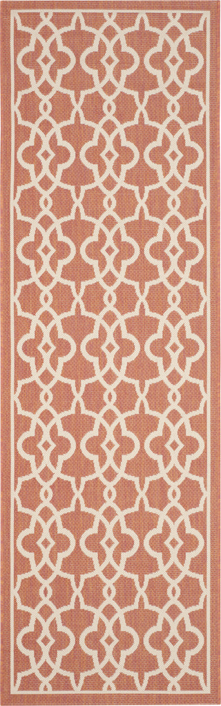 Safavieh Courtyard CY6071 Terracotta/Beige Area Rug 