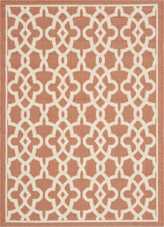 Safavieh Courtyard CY6071 Terracotta/Beige Area Rug 