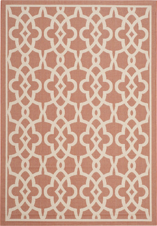 Safavieh Courtyard CY6071 Terracotta/Beige Area Rug 