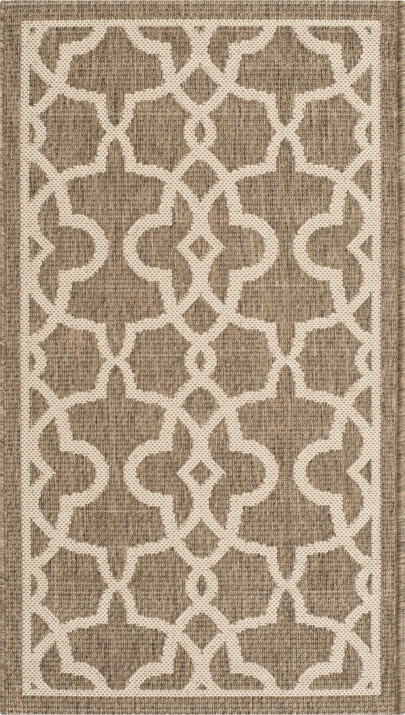 Safavieh Courtyard CY6071 Mocha/Beige Area Rug main image