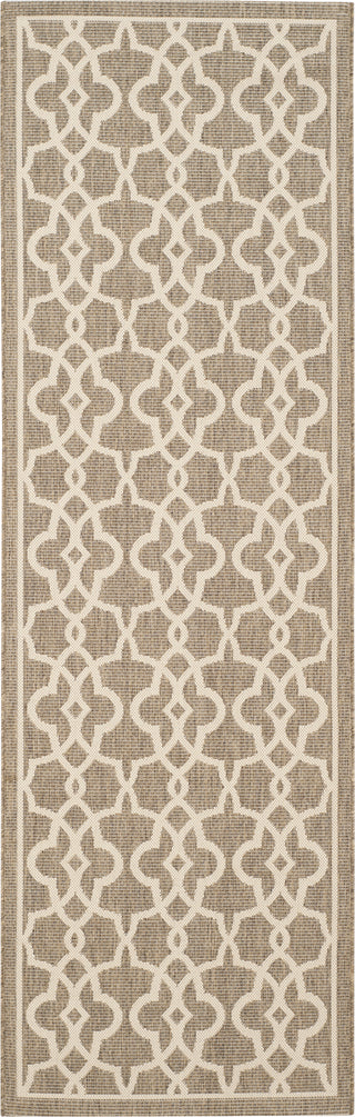 Safavieh Courtyard CY6071 Mocha/Beige Area Rug 