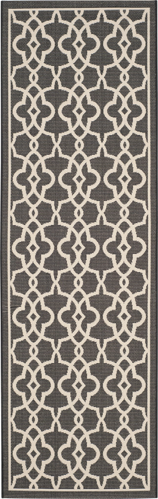 Safavieh Courtyard CY6071 Black/Beige Area Rug 