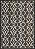 Safavieh Courtyard CY6071 Black/Beige Area Rug 