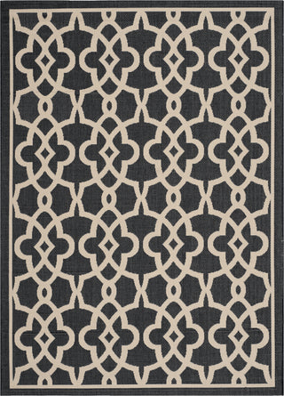 Safavieh Courtyard CY6071 Black/Beige Area Rug 