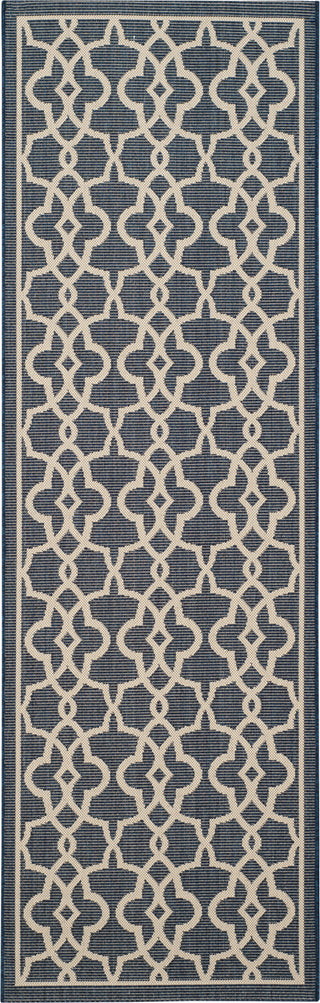 Safavieh Courtyard CY6071 Navy/Beige Area Rug 