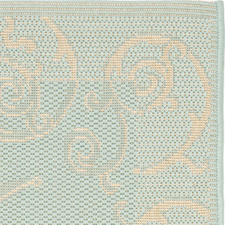 Safavieh Courtyard CY6108 Aqua/Cream Area Rug 