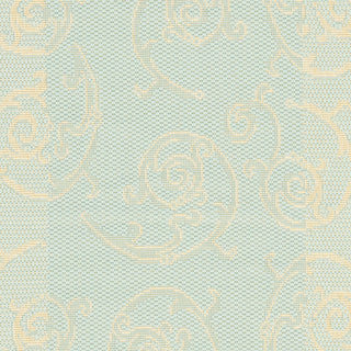 Safavieh Courtyard CY6108 Aqua/Cream Area Rug 