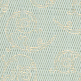 Safavieh Courtyard CY6108 Aqua/Cream Area Rug 