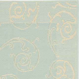 Safavieh Courtyard CY6108 Aqua/Cream Area Rug 