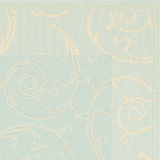 Safavieh Courtyard CY6108 Aqua/Cream Area Rug 