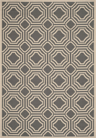 Safavieh Courtyard CY6112 Anthracite/Beige Area Rug 