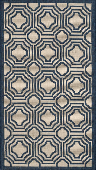 Safavieh Courtyard CY6112 Beige/Navy Area Rug main image