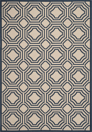 Safavieh Courtyard CY6112 Beige/Navy Area Rug 