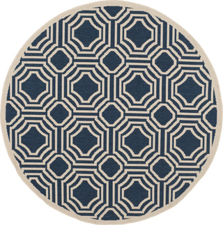 Safavieh Courtyard CY6112 Navy/Beige Area Rug 