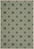 Safavieh Courtyard CY6112 Dark Green/Beige Area Rug 