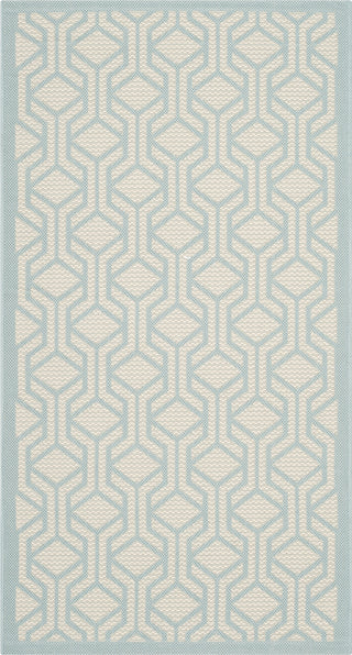 Safavieh Courtyard CY6114 Beige/Aqua Area Rug main image