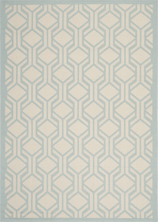 Safavieh Courtyard CY6114 Beige/Aqua Area Rug 