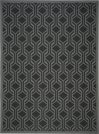 Safavieh Courtyard CY6114 Black/Anthracite Area Rug 