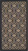 Safavieh Courtyard CY6114 Brown/Black Area Rug main image