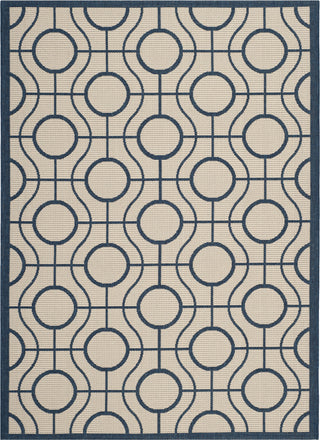 Safavieh Courtyard CY6115 Beige/Navy Area Rug 