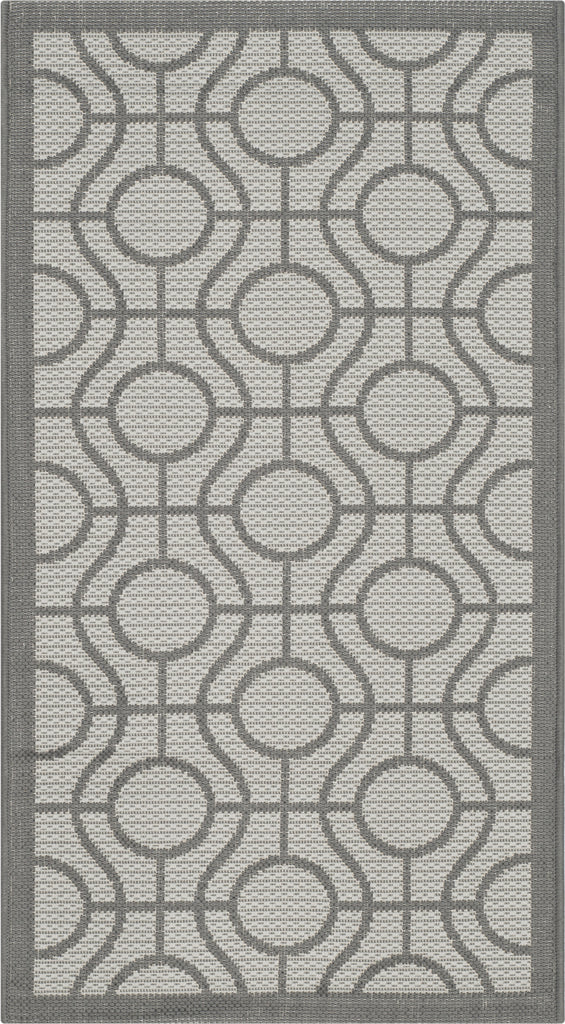 Safavieh Courtyard CY6115 Light Grey/Anthracite Area Rug main image