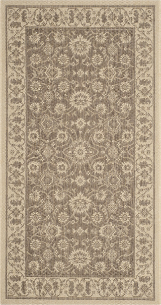 Safavieh Courtyard CY6126 Brown/Creme Area Rug main image