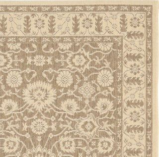 Safavieh Courtyard CY6126 Brown/Creme Area Rug 