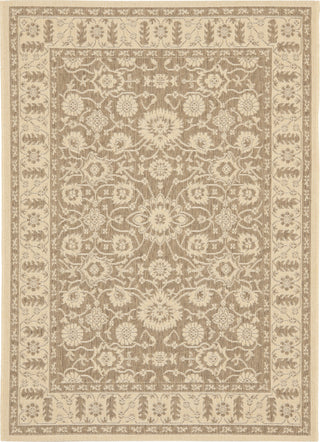 Safavieh Courtyard CY6126 Brown/Creme Area Rug 