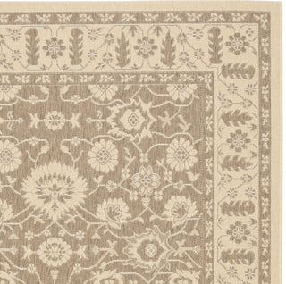 Safavieh Courtyard CY6126 Brown/Creme Area Rug 