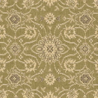 Safavieh Courtyard CY6126 Green/Creme Area Rug 