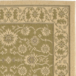 Safavieh Courtyard CY6126 Green/Creme Area Rug 