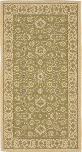 Safavieh Courtyard CY6126 Green/Creme Area Rug main image