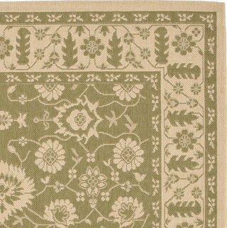 Safavieh Courtyard CY6126 Green/Creme Area Rug 