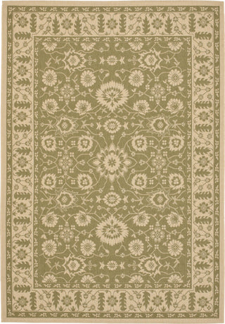 Safavieh Courtyard CY6126 Green/Creme Area Rug 