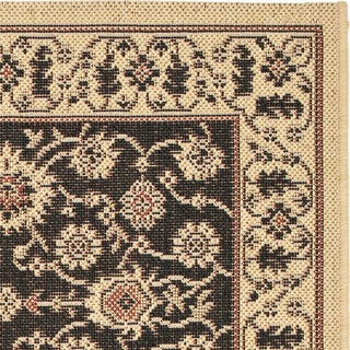 Safavieh Courtyard CY6126 Black/Creme Area Rug 