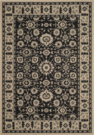 Safavieh Courtyard CY6126 Black/Creme Area Rug 