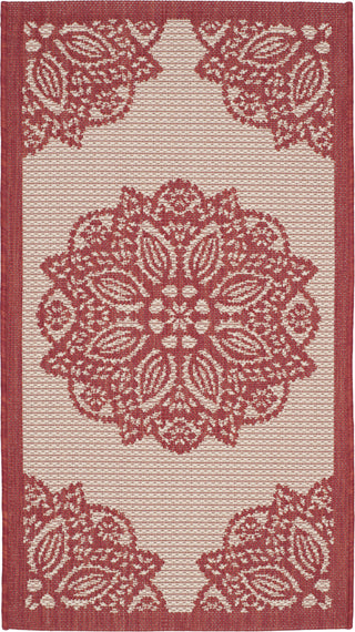 Safavieh Courtyard CY6139 Beige/Red Area Rug main image