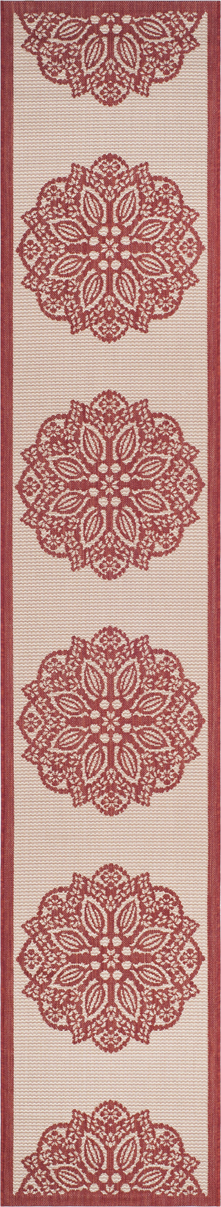 Safavieh Courtyard CY6139 Beige/Red Area Rug 