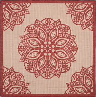 Safavieh Courtyard CY6139 Beige/Red Area Rug 