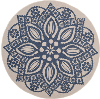 Safavieh Courtyard CY6139 Beige/Navy Area Rug 