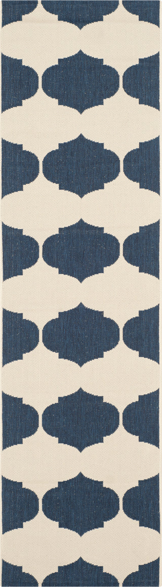 Safavieh Courtyard CY6162 Beige/Navy Area Rug 