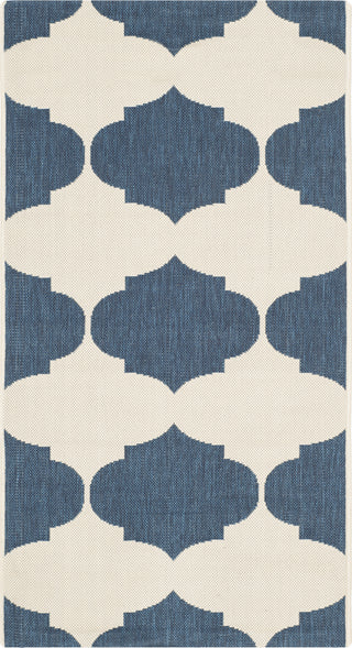 Safavieh Courtyard CY6162 Beige/Navy Area Rug main image